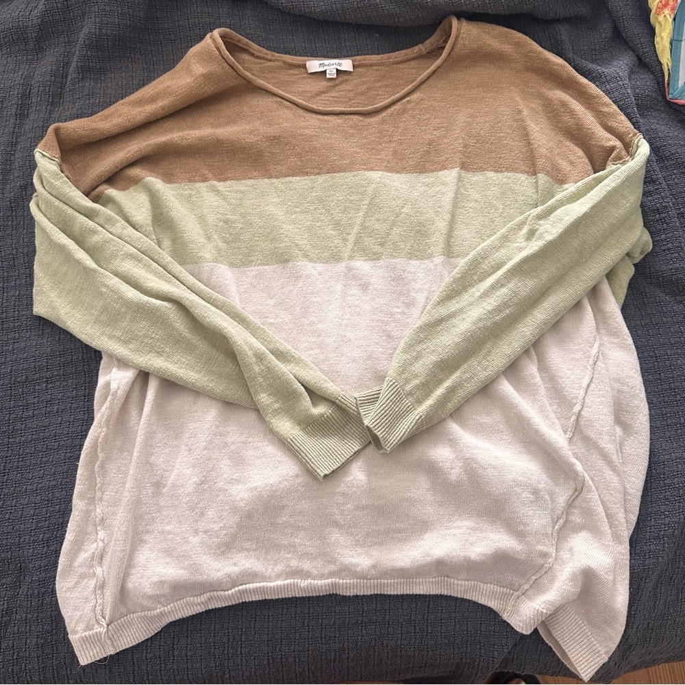 Madewell sweater size XL